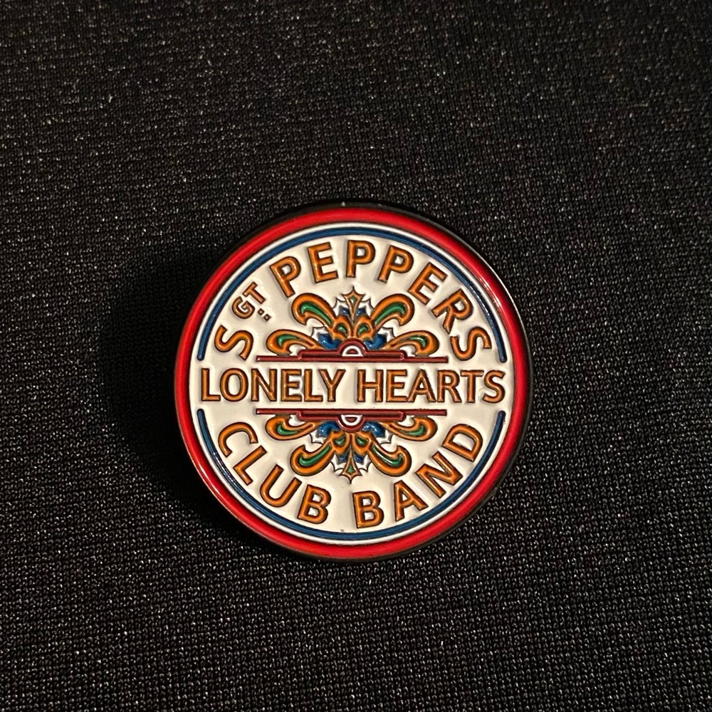 Sgt. Peppers Lonely Hearts Club Band enamel pin/magnet brings a smile | 3/$18